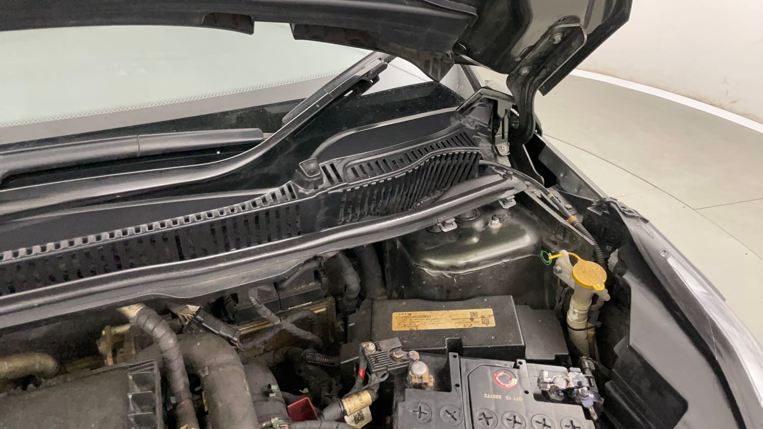 Used 2021 Tata Nexon XZA Plus (O) Diesel Diesel Automatic engine ENGINE LEFT SIDE HINGE & APRON VIEW