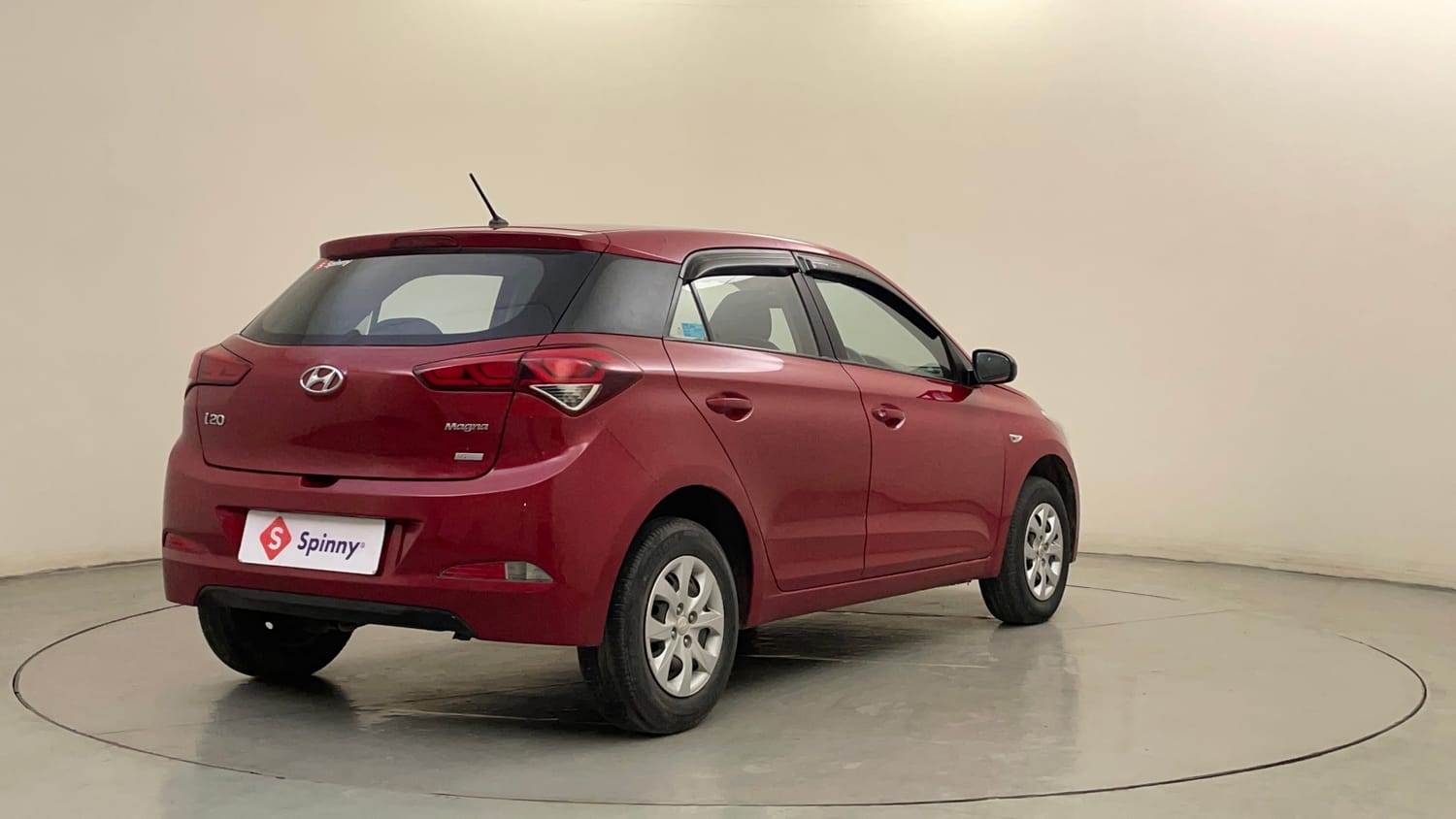 Used 2015 Hyundai Elite i20 Magna 1.2 Petrol Manual exterior RIGHT REAR CORNER VIEW