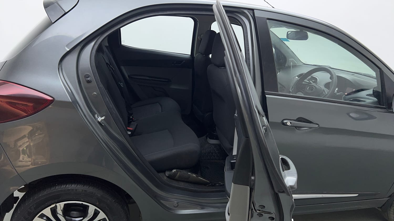 Used 2024 Tata Tiago XTA Petrol Automatic interior RIGHT SIDE REAR DOOR CABIN VIEW