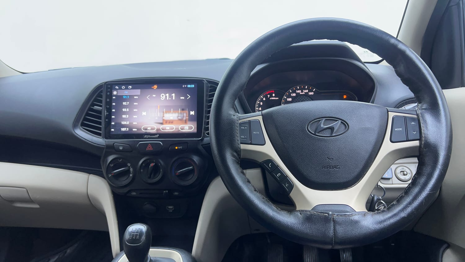 Used 2019 Hyundai Santro Sportz CNG Cng Manual interior STEERING VIEW