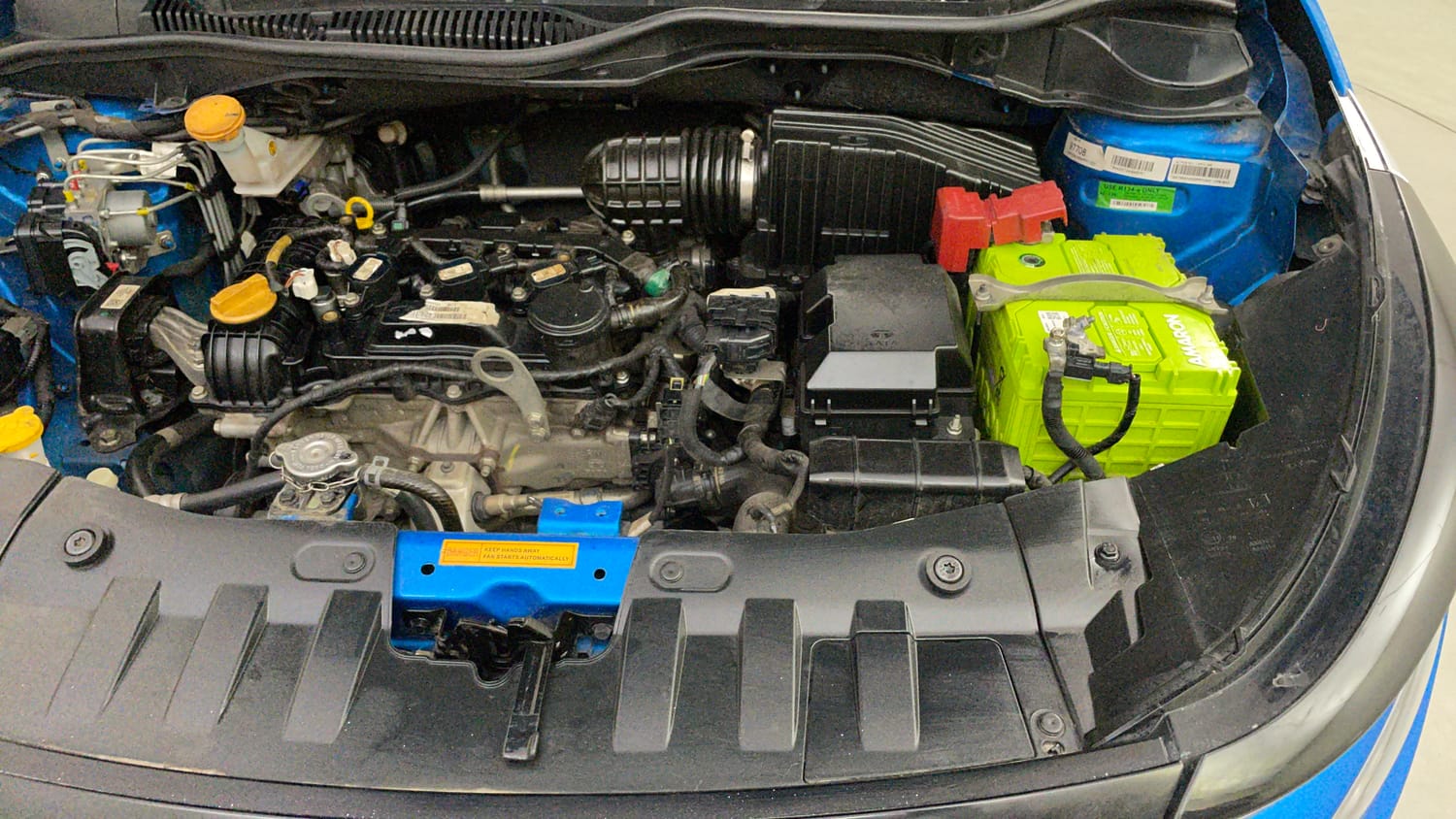 Used 2022 Tata Altroz XZ Plus Petrol Petrol Manual engine ENGINE LEFT SIDE VIEW