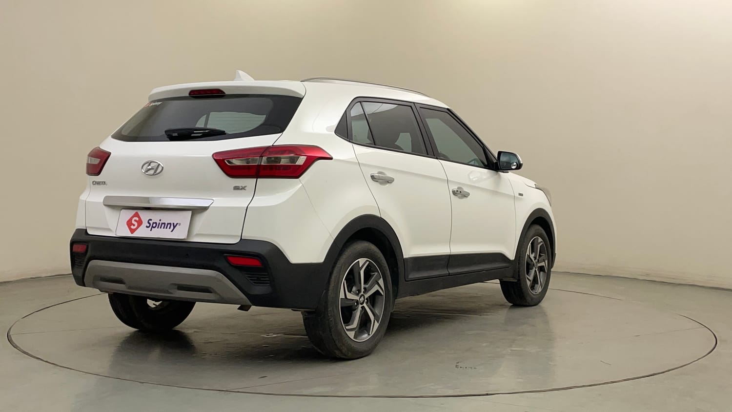 Used 2019 Hyundai Creta SX 1.6 AT Petrol Petrol Automatic exterior RIGHT REAR CORNER VIEW