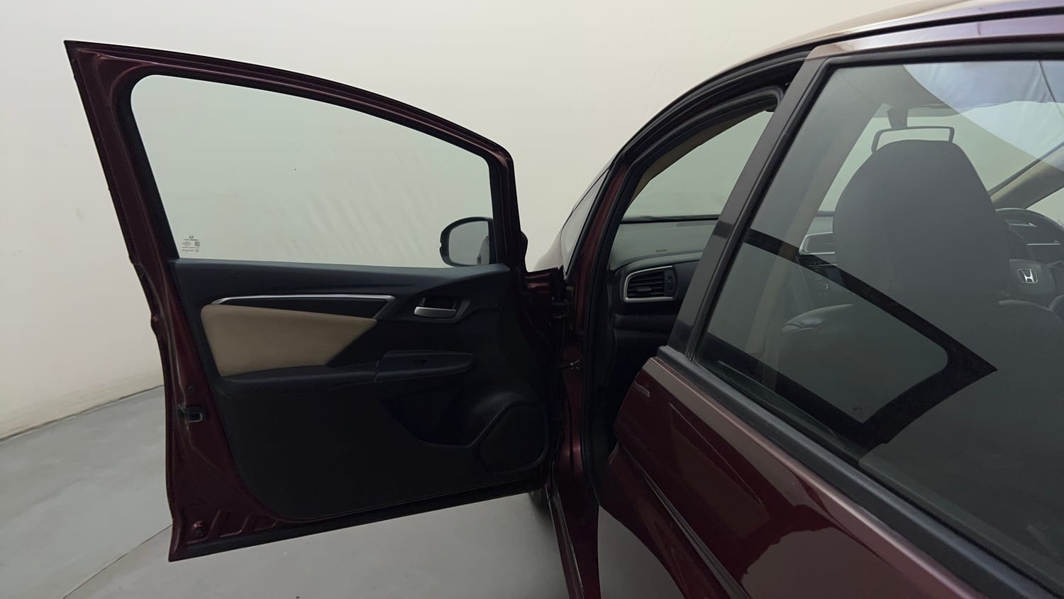 Used 2015 Honda Jazz V Petrol Petrol Manual interior LEFT FRONT DOOR OPEN VIEW