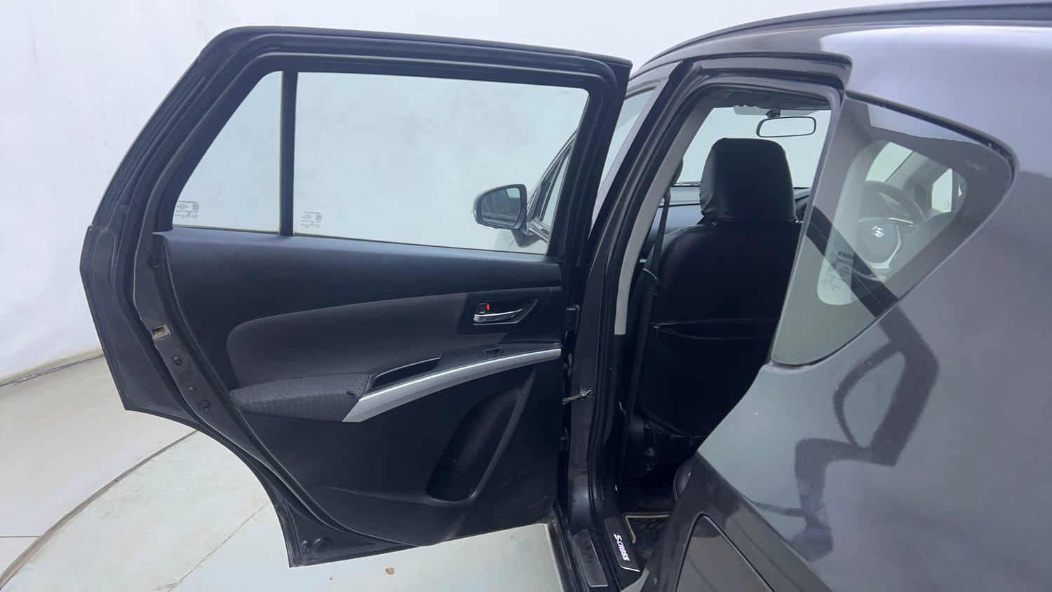 Used 2017 Maruti Suzuki S-Cross Zeta 1.3 Diesel Manual interior LEFT REAR DOOR OPEN VIEW
