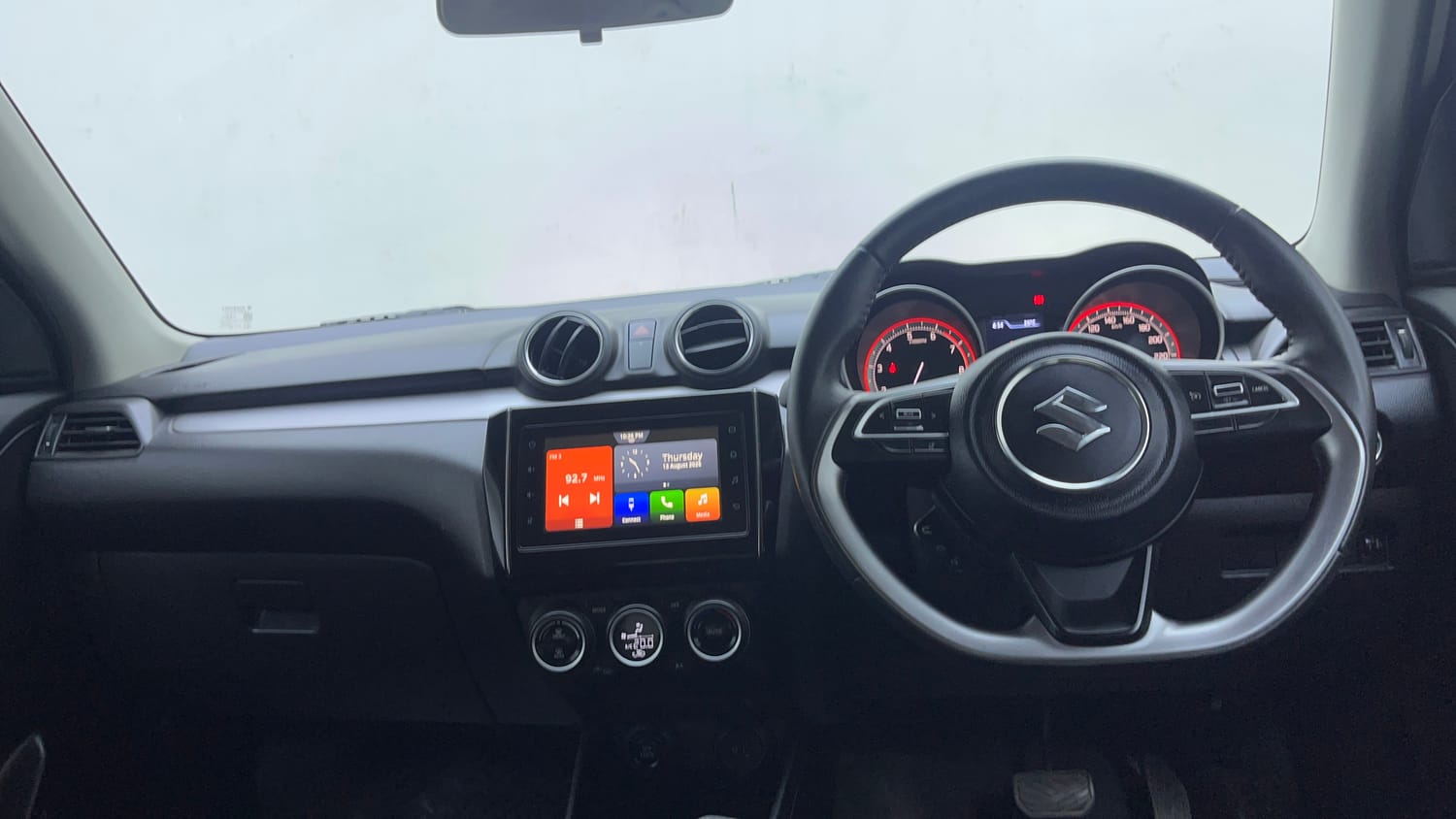 Used 2023 Maruti Suzuki Swift ZXi Plus AMT Petrol Automatic interior DASHBOARD VIEW