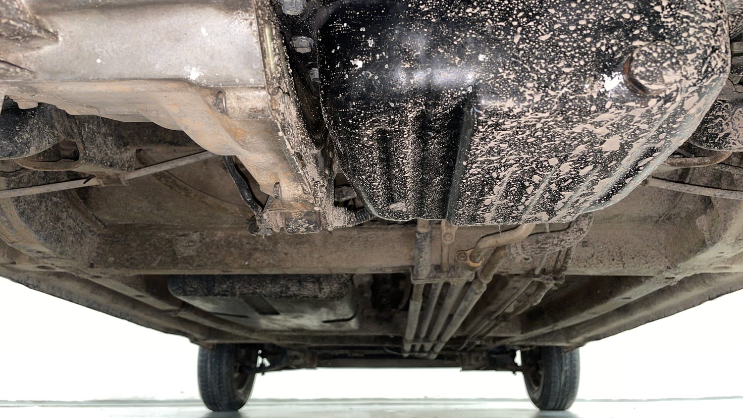 Used 2015 Tata Nano Twist XT Petrol Manual extra REAR UNDERBODY VIEW (TAKEN FROM REAR)