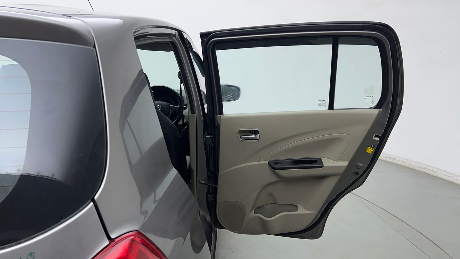 Used 2017 Maruti Suzuki Celerio ZXi AMT Petrol Automatic interior RIGHT REAR DOOR OPEN VIEW
