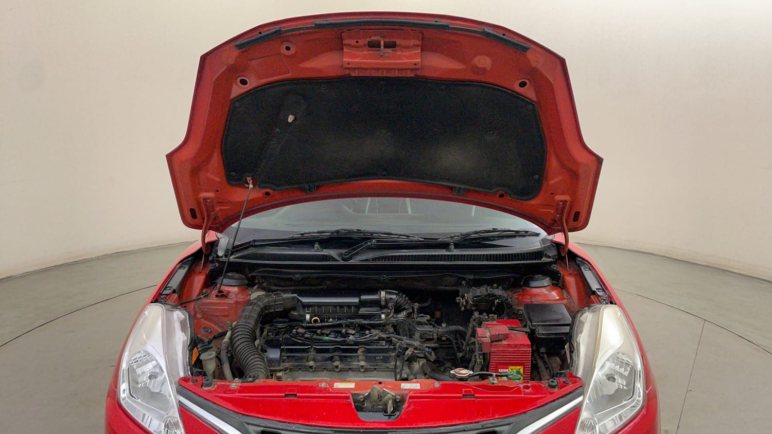 Used 2017 Maruti Suzuki Baleno Zeta 1.2 AT Petrol Automatic engine ENGINE & BONNET OPEN FRONT VIEW
