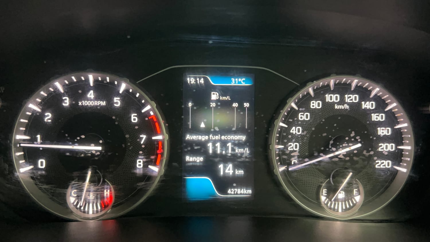 Used 2023 Maruti Suzuki Brezza ZXi Petrol Manual interior CLUSTERMETER VIEW