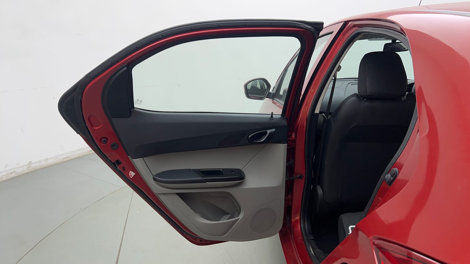 Used 2019 Tata Tiago Revotron XZ w/o Alloy Petrol Manual interior LEFT REAR DOOR OPEN VIEW
