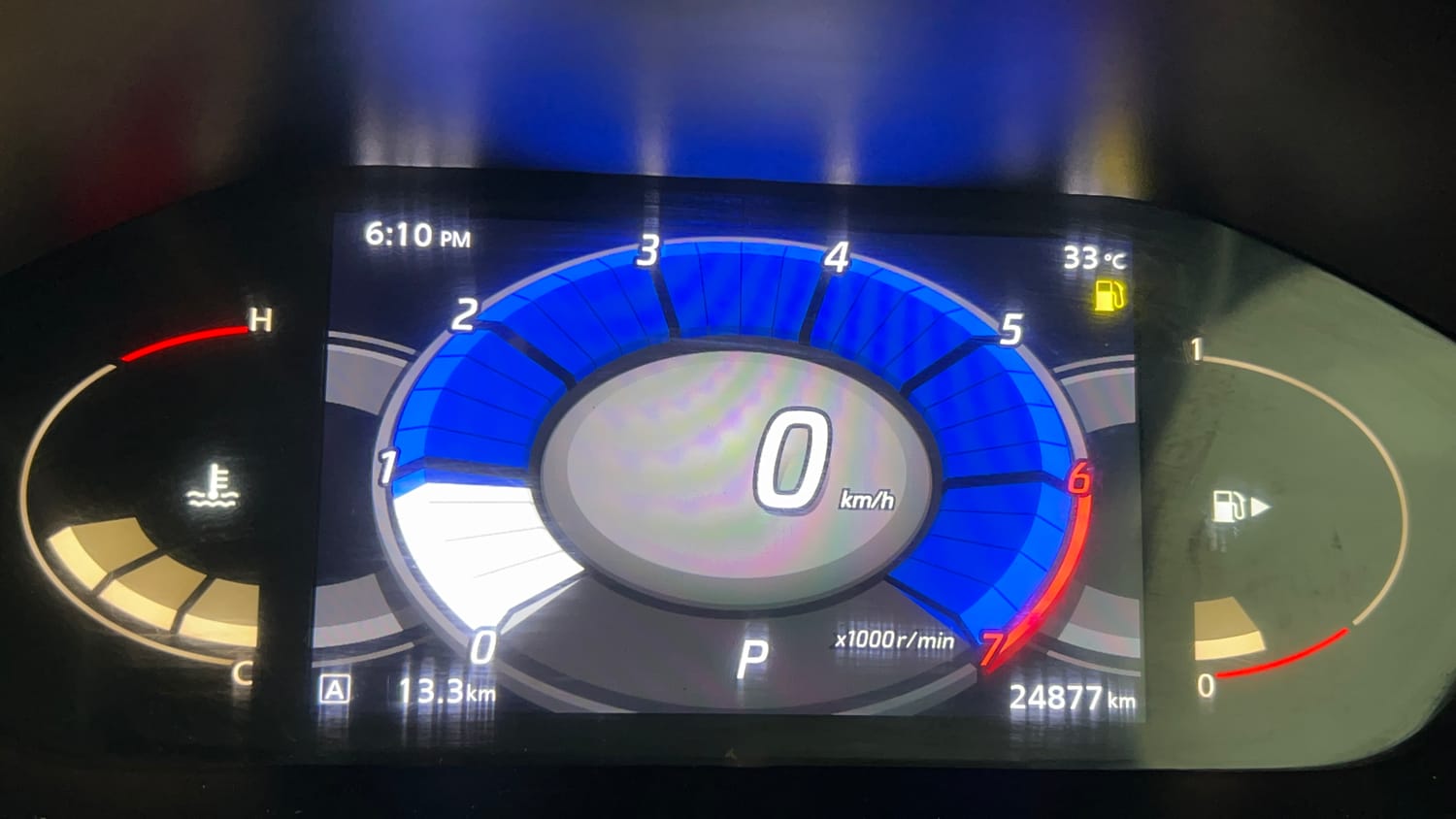 Used 2024 Nissan Magnite XV Premium Turbo CVT Petrol Automatic interior CLUSTERMETER VIEW