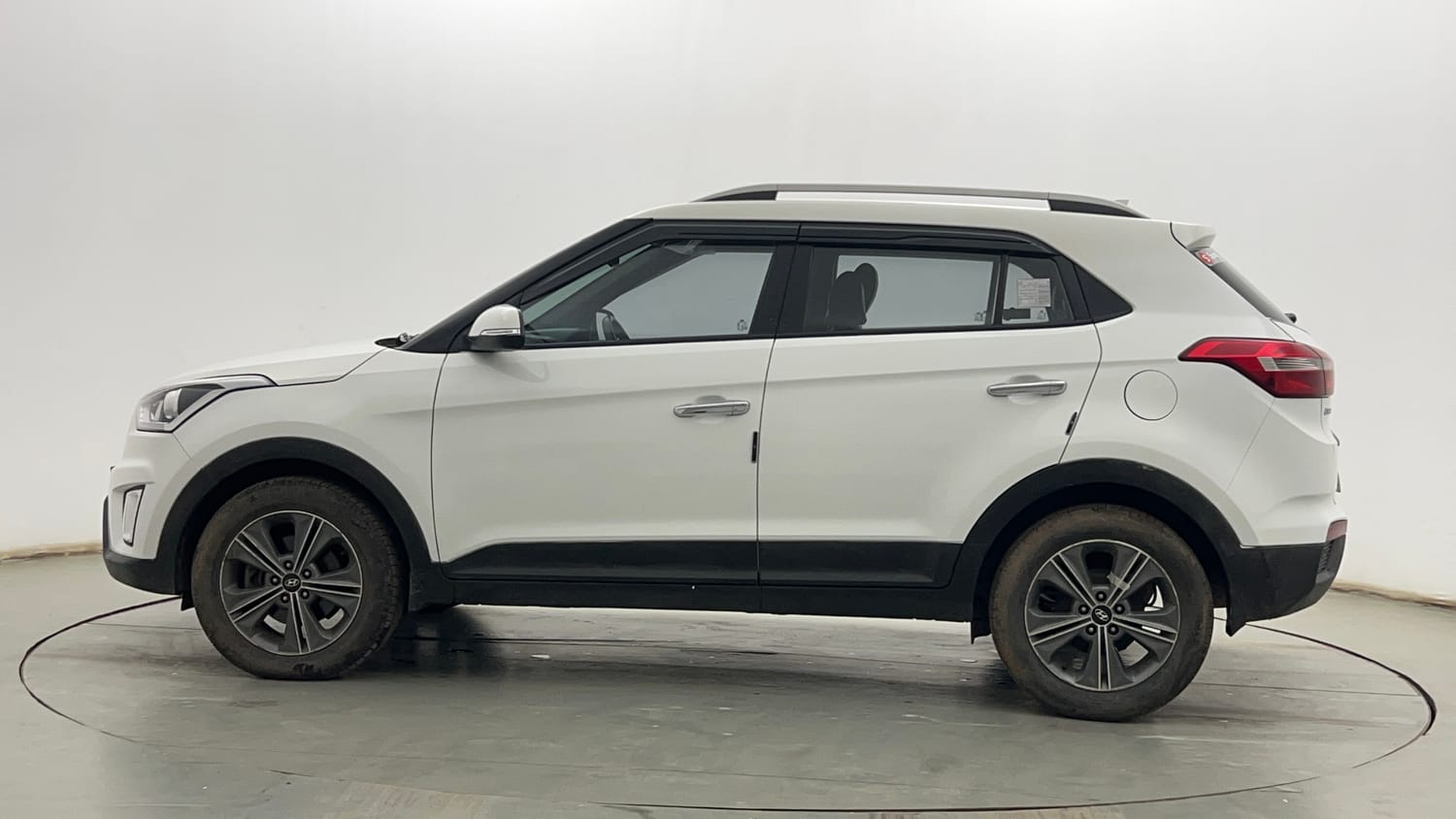 Used 2018 Hyundai Creta SX Plus 1.6 AT Petrol Petrol Automatic exterior LEFT SIDE VIEW