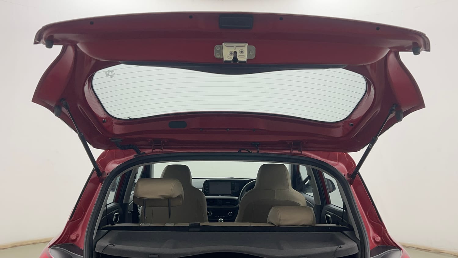 Used 2022 Hyundai Grand i10 Nios Asta 1.2 Kappa VTVT Petrol Manual interior DICKY DOOR OPEN VIEW