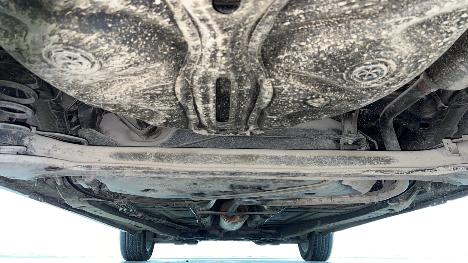 Used 2020 Maruti Suzuki Baleno Zeta Automatic Petrol Automatic extra REAR UNDERBODY VIEW (TAKEN FROM REAR)