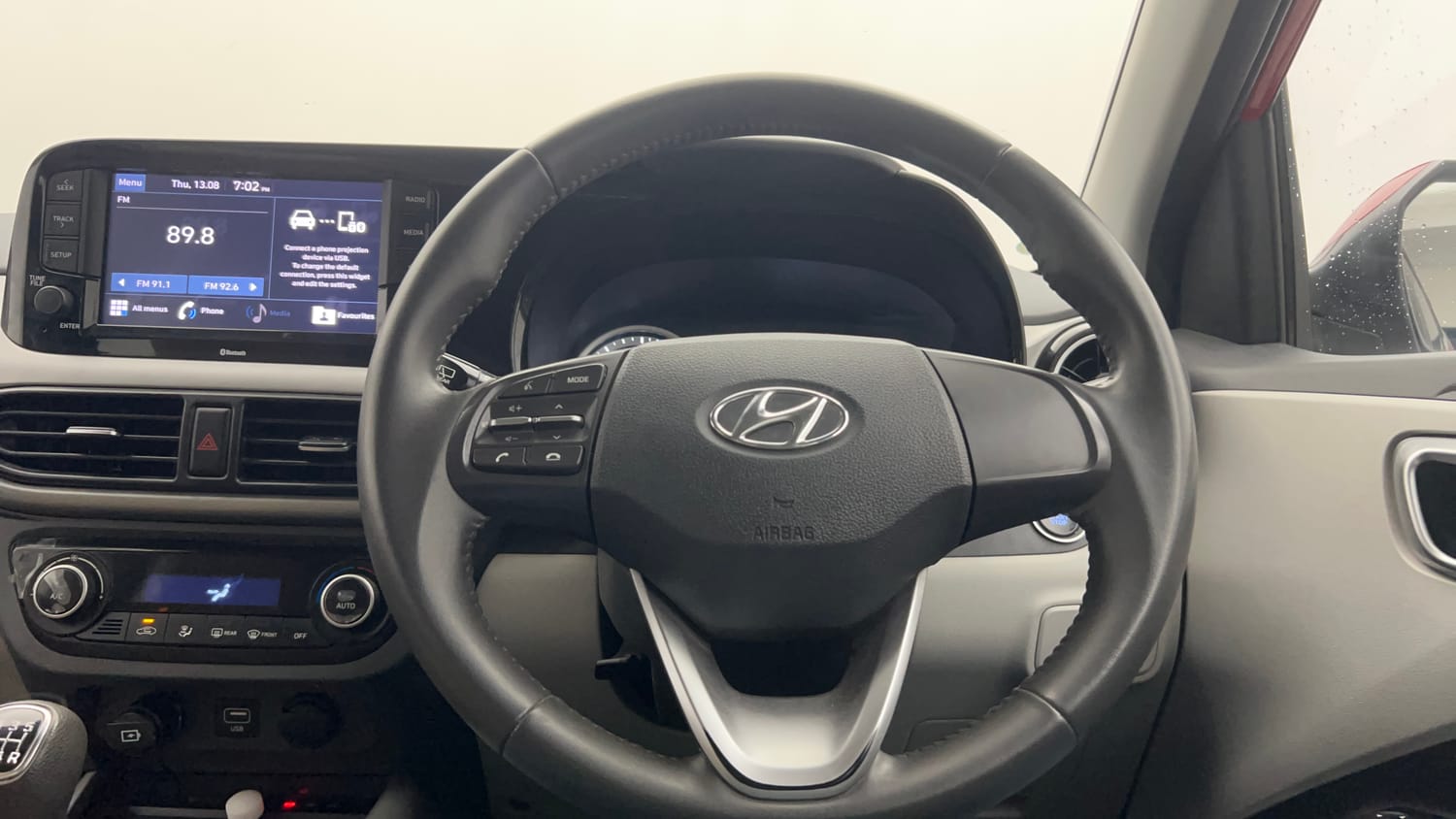 Used 2022 Hyundai Grand i10 Nios Asta 1.2 Kappa VTVT Petrol Manual interior STEERING VIEW