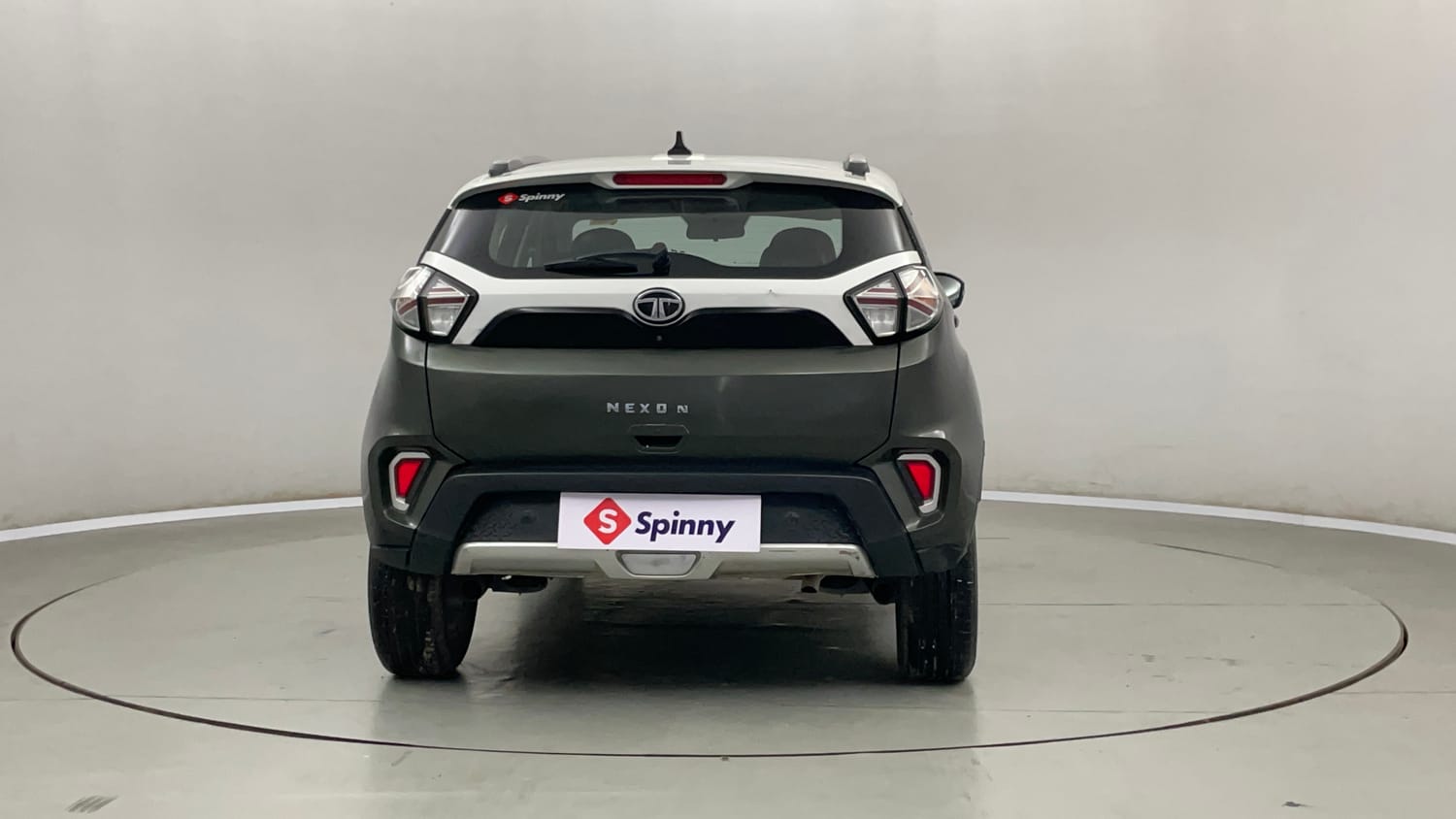 Used 2021 Tata Nexon XZA Plus (O) Diesel Diesel Automatic exterior BACK VIEW