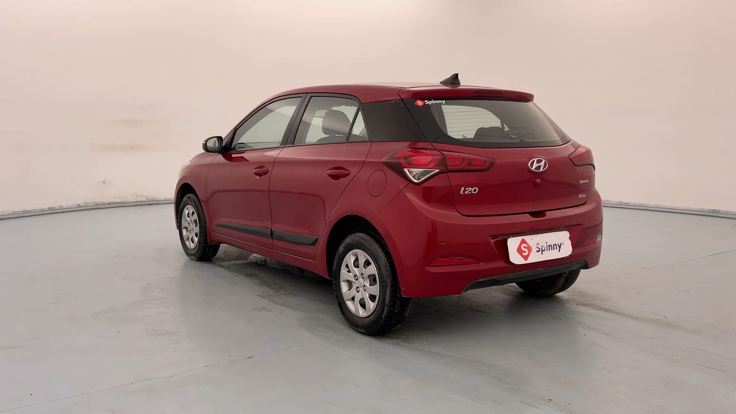 Used 2016 Hyundai Elite i20 Sportz 1.2 Petrol Manual exterior LEFT REAR CORNER VIEW