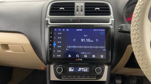 Used 2017 Volkswagen Ameo Highline1.2L (P) Petrol Manual interior MUSIC SYSTEM & AC CONTROL VIEW