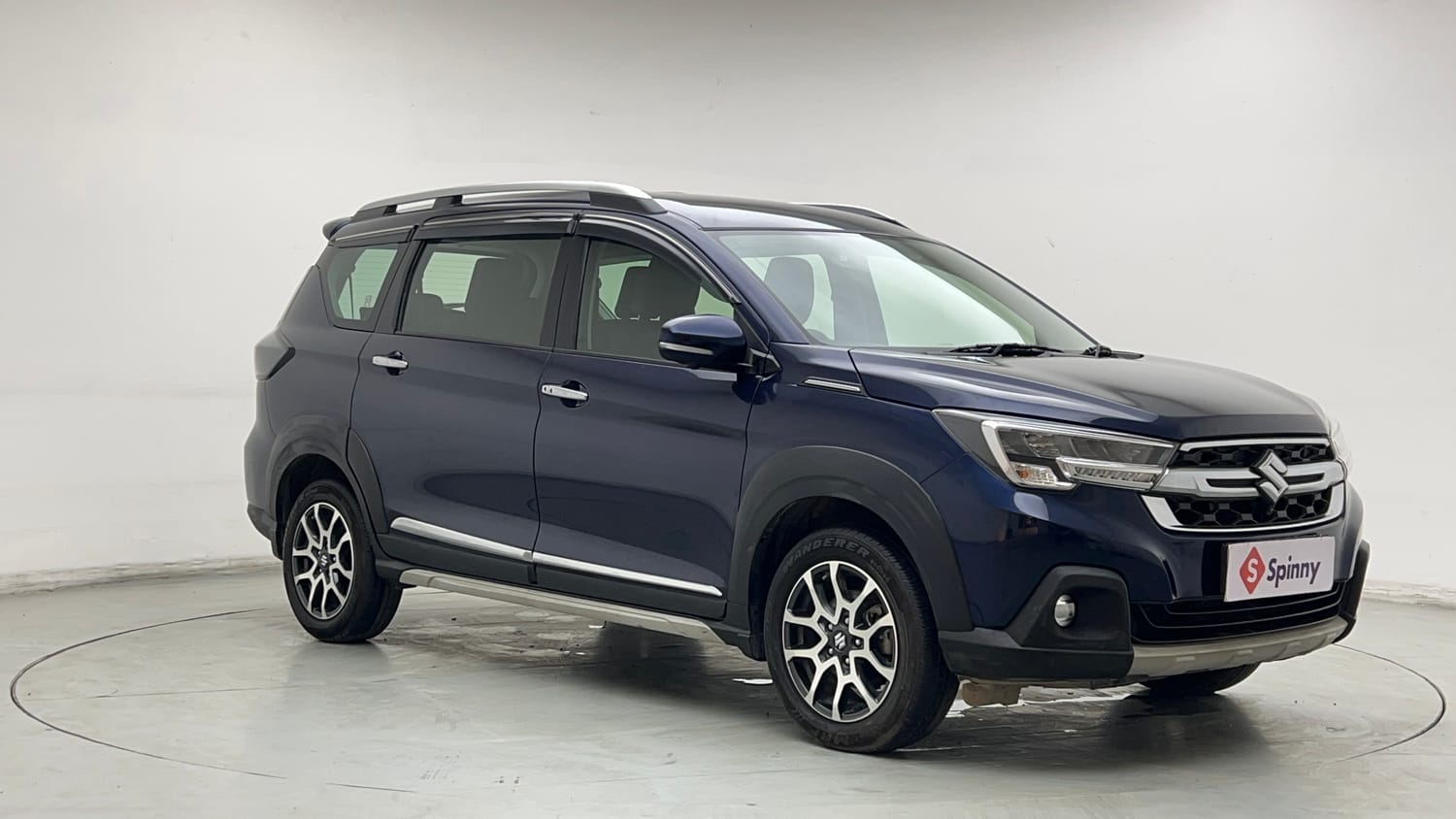 Used 2022 Maruti Suzuki XL6 Alpha Plus MT Petrol Petrol Manual exterior RIGHT FRONT CORNER VIEW