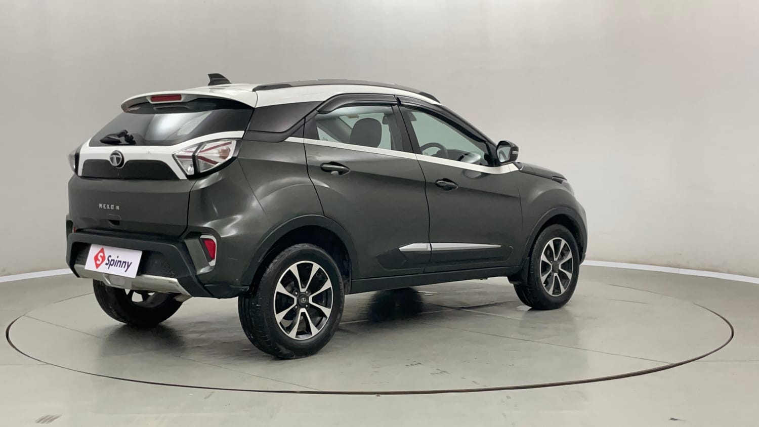 Used 2021 Tata Nexon XZA Plus (O) Diesel Diesel Automatic exterior RIGHT REAR CORNER VIEW