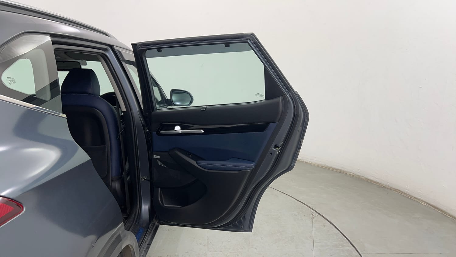 Used 2022 Kia Seltos X Line 1.5 Diesel AT Diesel Automatic interior RIGHT REAR DOOR OPEN VIEW