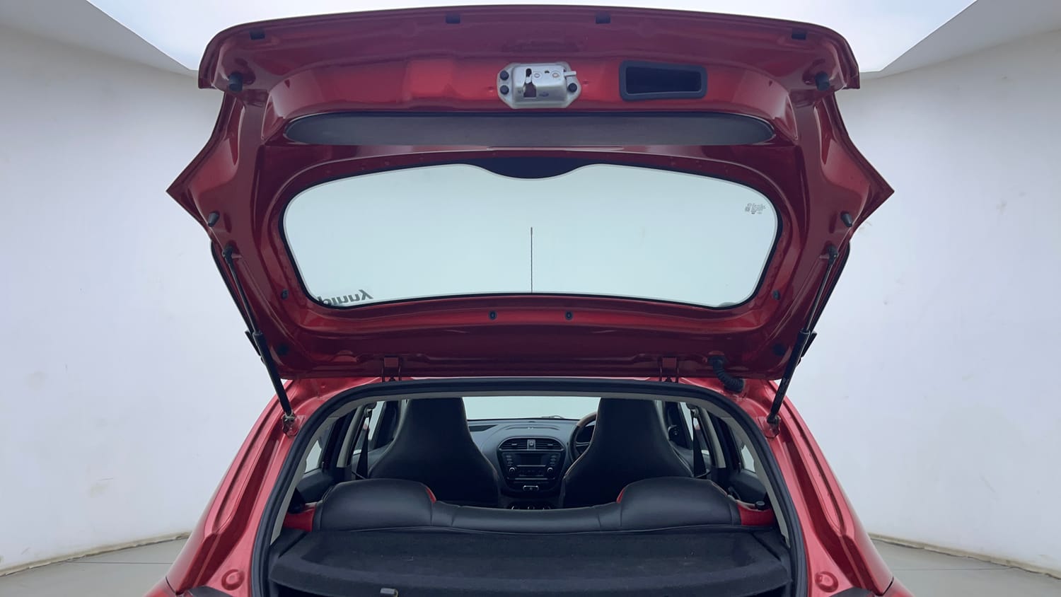 Used 2018 Tata Tiago Revotron XT Petrol Manual interior DICKY DOOR OPEN VIEW