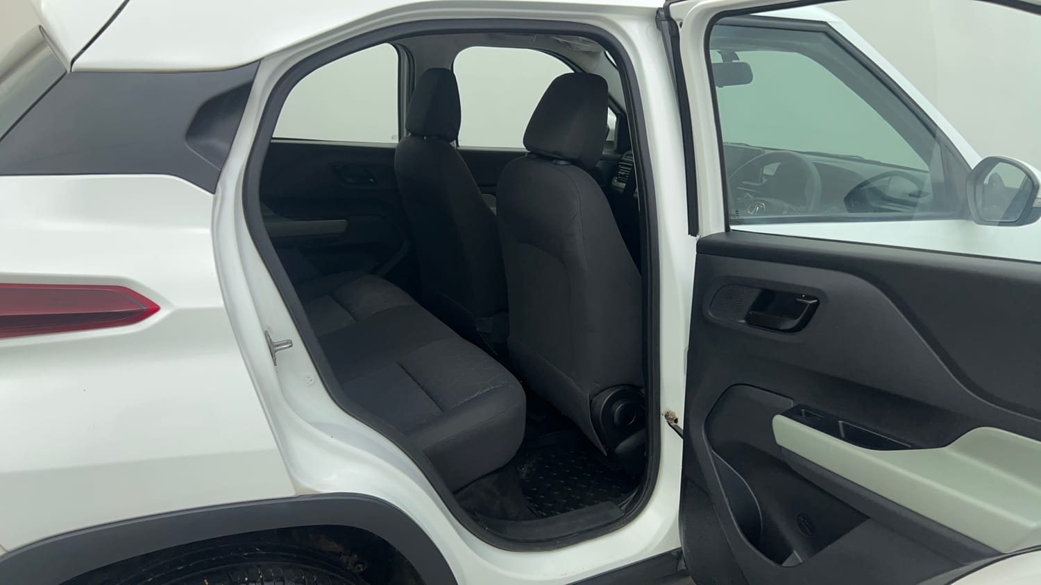 Used 2022 Tata Punch Adventure Rhythm Pack MT Petrol Manual interior RIGHT SIDE REAR DOOR CABIN VIEW