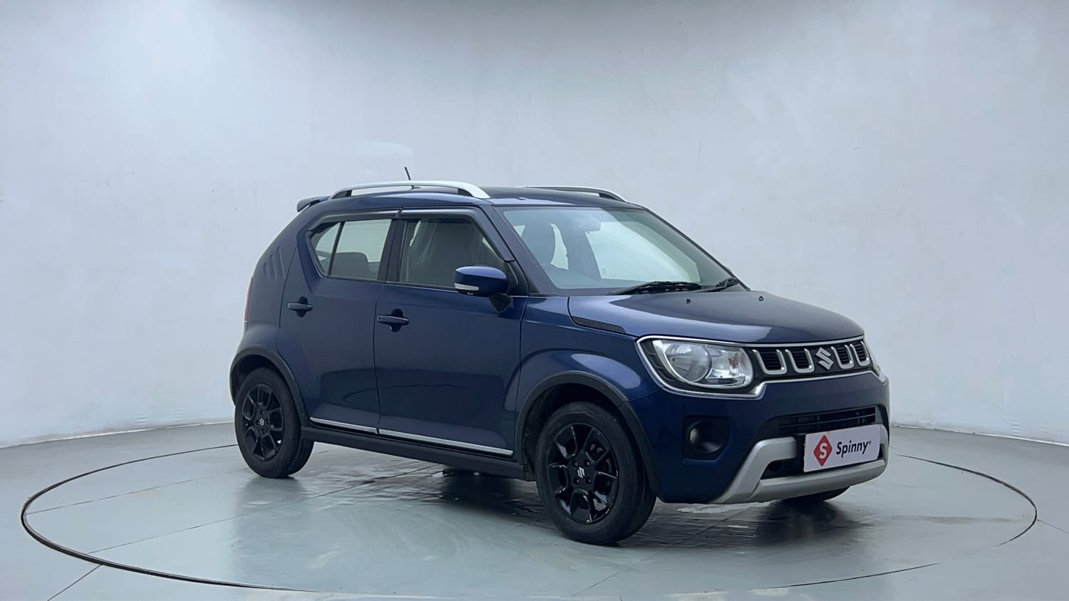 Used 2021 Maruti Suzuki Ignis Zeta 1.2 AMT Petrol Automatic exterior RIGHT FRONT CORNER VIEW