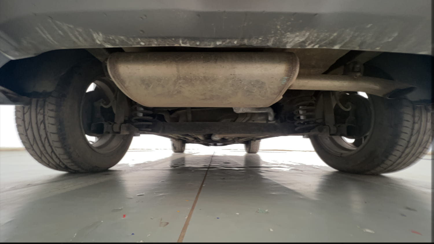 Used 2018 Hyundai Creta SX Plus 1.6 AT Petrol Petrol Automatic extra REAR UNDERBODY VIEW (TAKEN FROM REAR)