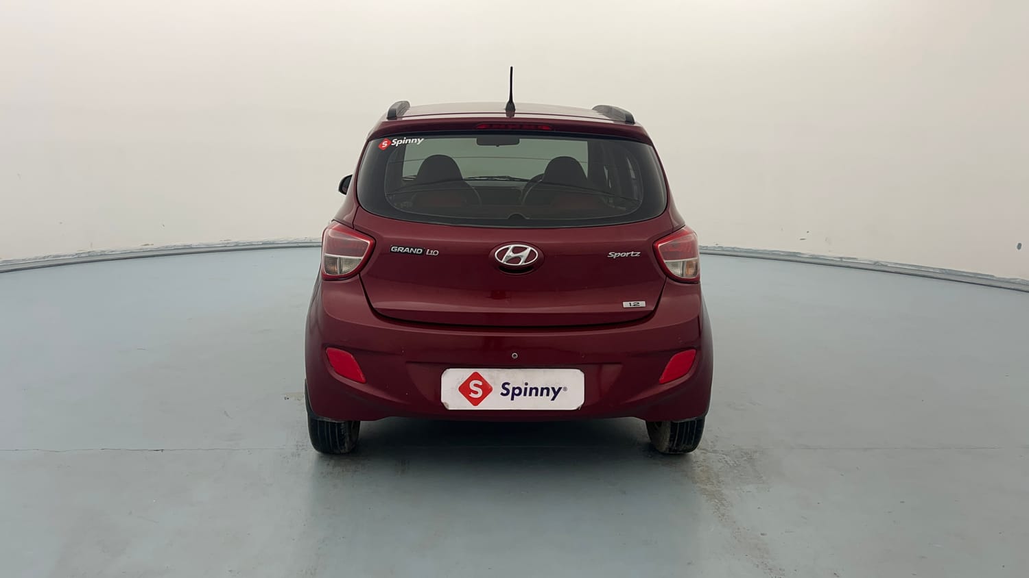 Used 2015 Hyundai Grand i10 Sportz 1.2 Kappa VTVT Petrol Manual exterior BACK VIEW