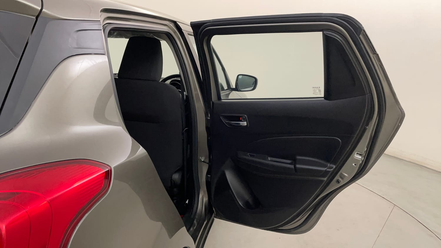 Used 2023 Maruti Suzuki Swift VXi Petrol Manual interior RIGHT REAR DOOR OPEN VIEW