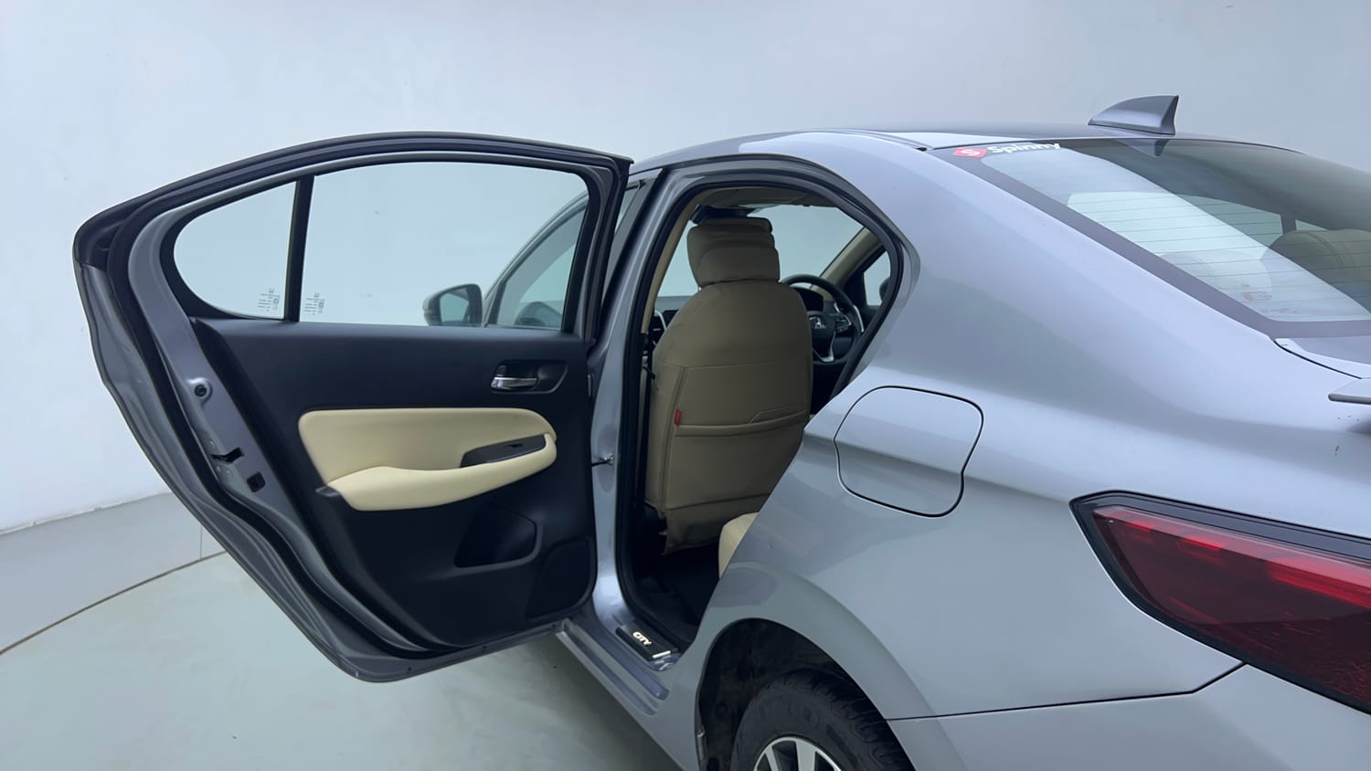 Used 2024 Honda City V Petrol CVT Petrol Automatic interior LEFT REAR DOOR OPEN VIEW
