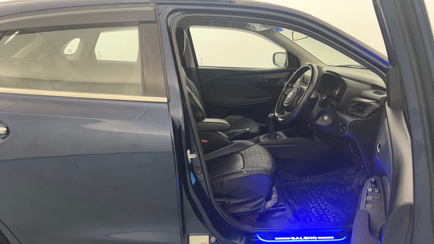 Used 2023 Maruti Suzuki Baleno Delta MT Petrol Manual interior RIGHT SIDE FRONT DOOR CABIN VIEW