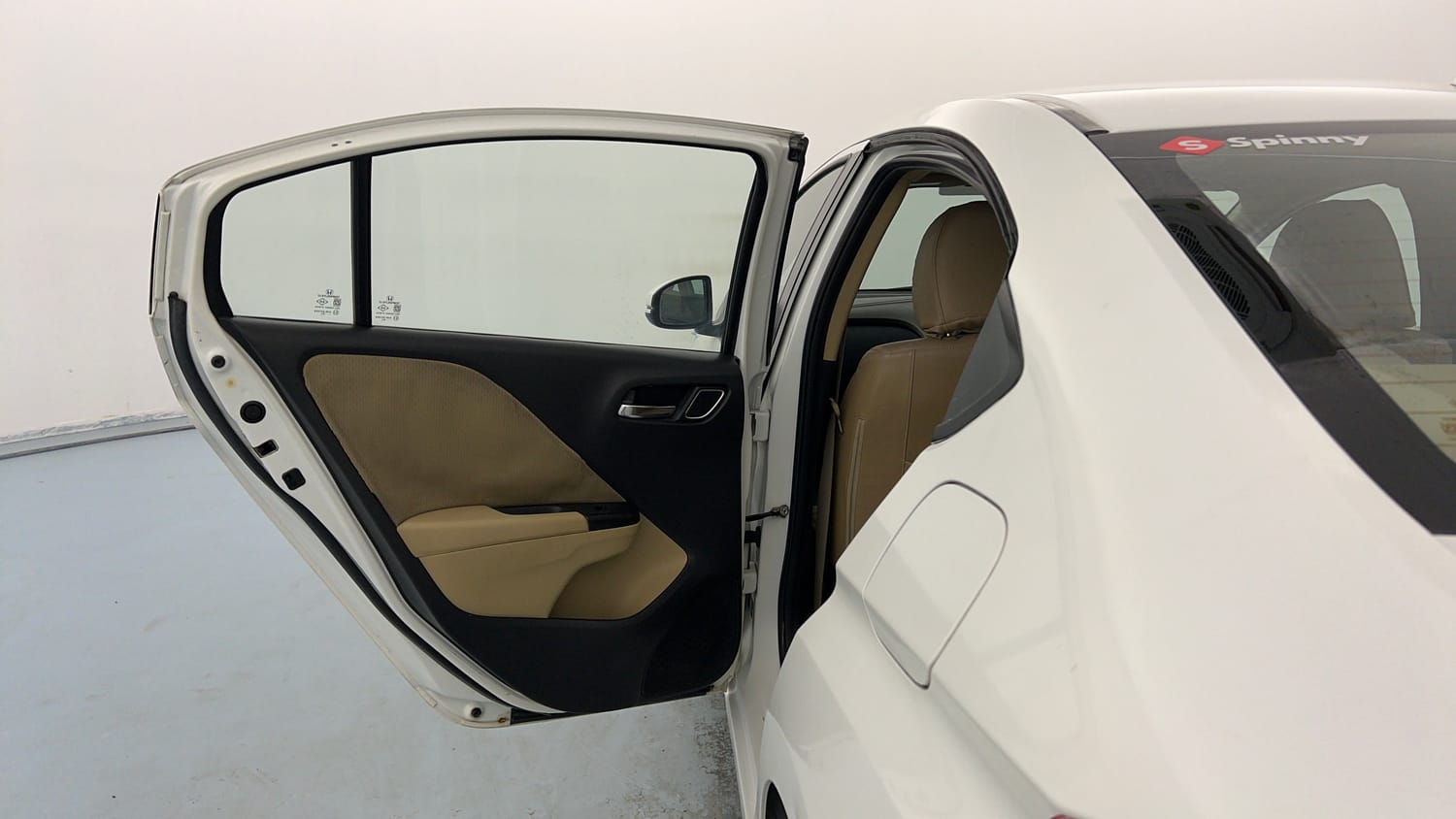 Used 2019 Honda City VX Petrol Petrol Manual interior LEFT REAR DOOR OPEN VIEW