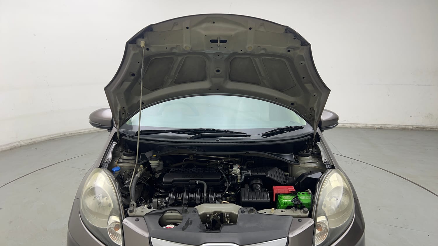 Used 2015 Honda Brio S MT Petrol Manual engine ENGINE & BONNET OPEN FRONT VIEW