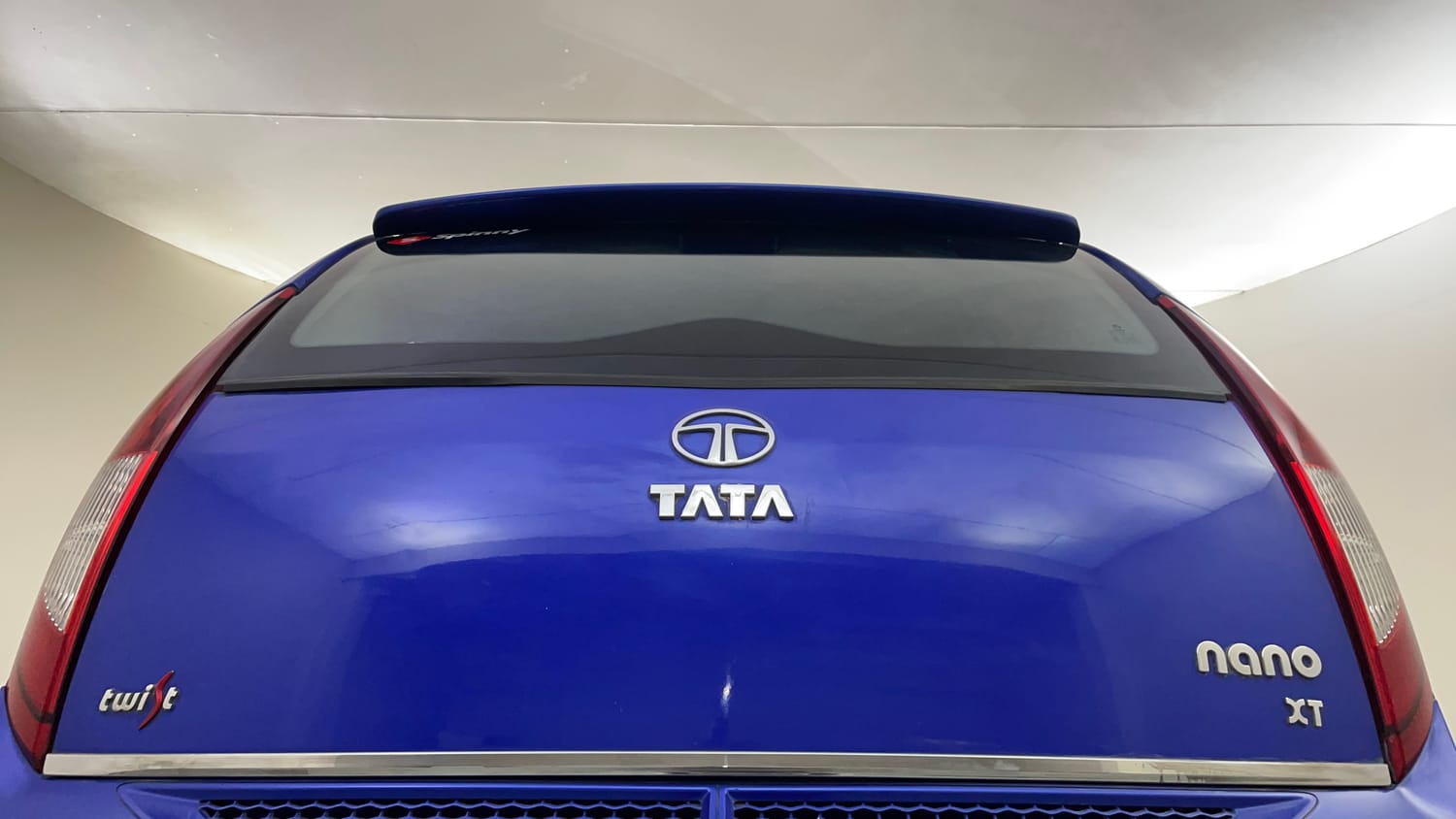 Used 2014 Tata Nano LX Petrol Manual interior DICKY DOOR OPEN VIEW