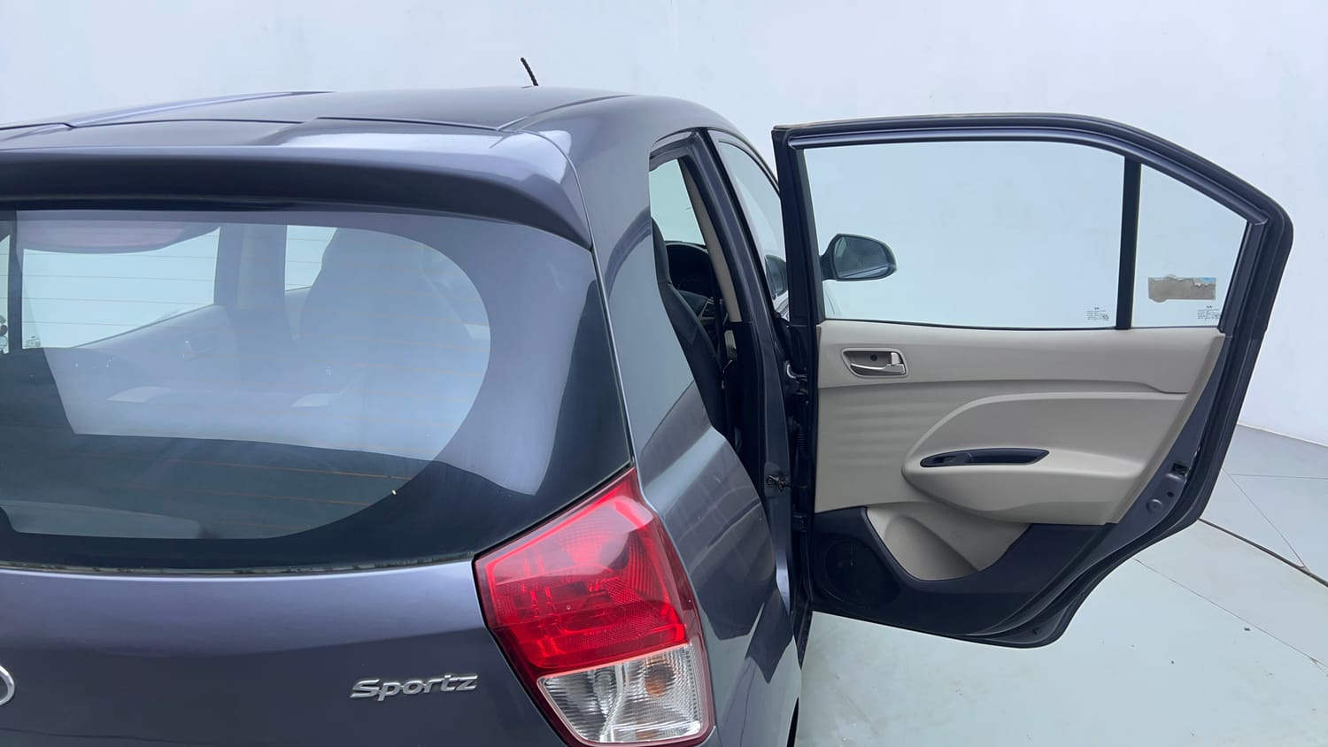 Used 2019 Hyundai Santro Sportz CNG Cng Manual interior RIGHT REAR DOOR OPEN VIEW