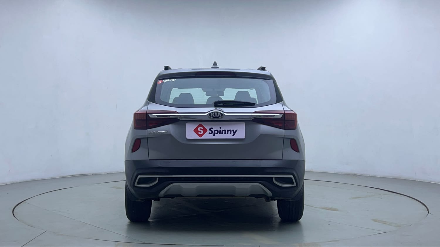 Used 2021 Kia Seltos HTX 1.5 Petrol Manual exterior BACK VIEW