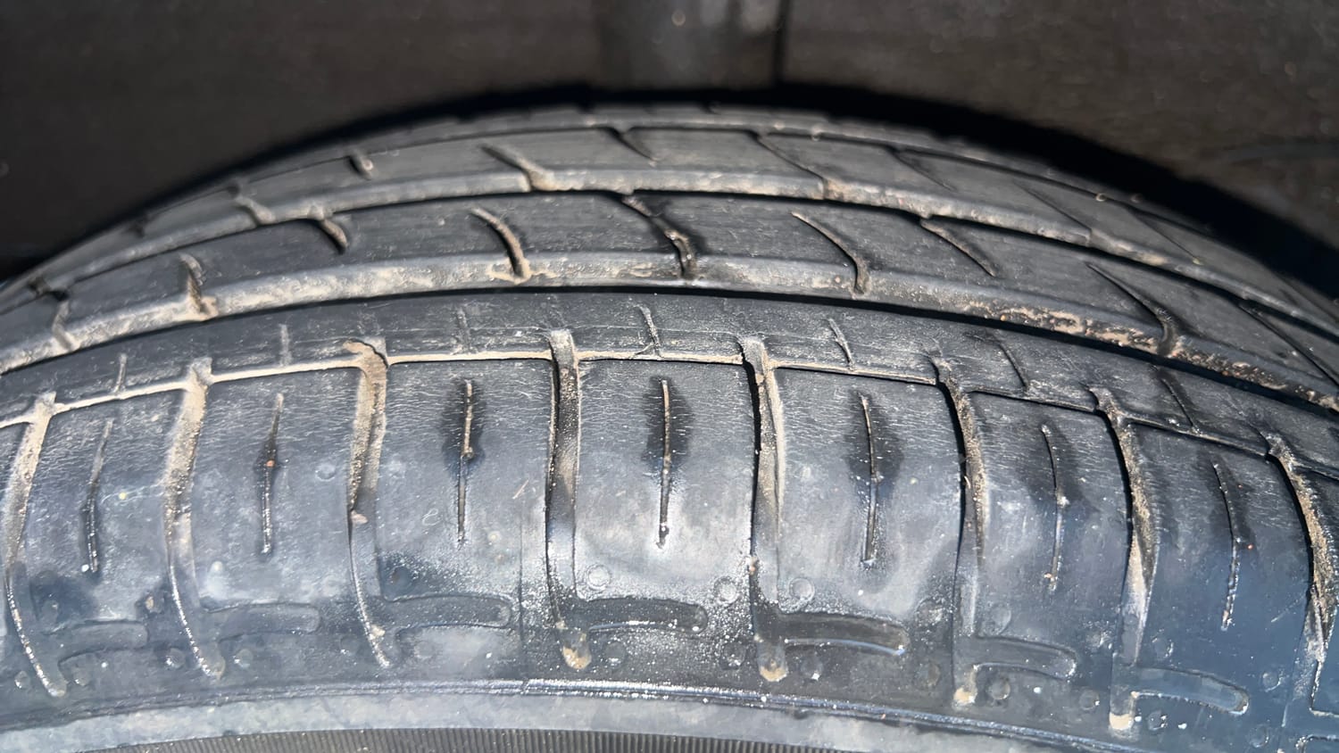 Used 2019 Hyundai Santro Sportz CNG Cng Manual tyres RIGHT REAR TYRE TREAD VIEW