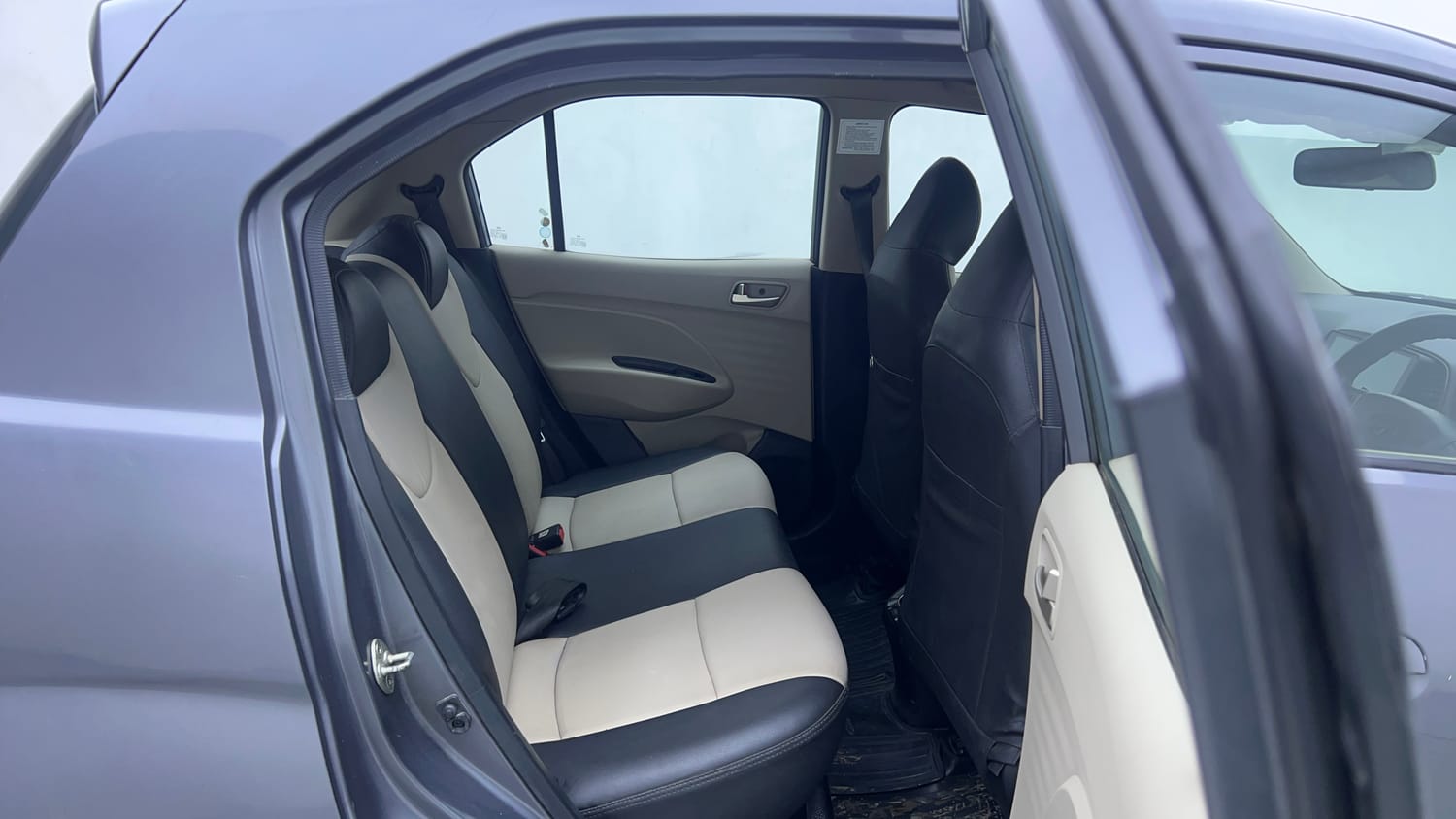 Used 2019 Hyundai Santro Sportz CNG Cng Manual interior RIGHT SIDE REAR DOOR CABIN VIEW
