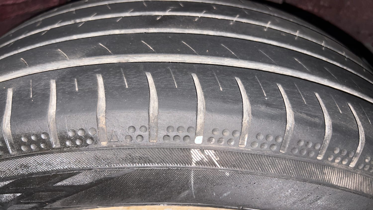 Used 2015 Honda Jazz V Petrol Petrol Manual tyres LEFT REAR TYRE TREAD VIEW