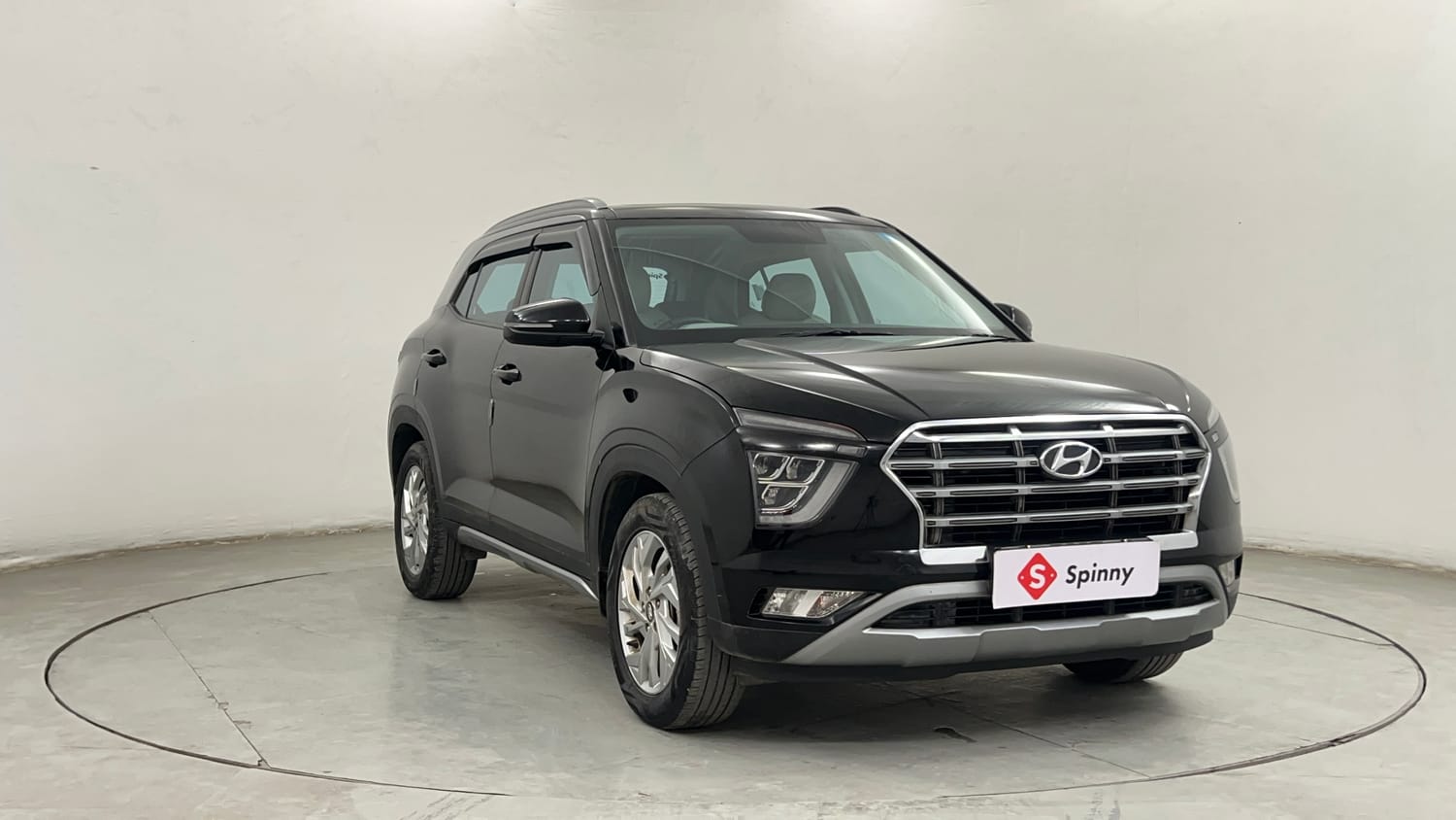 Used 2022 Hyundai Creta SX 1.5 Petrol Executive Petrol Manual exterior RIGHT FRONT CORNER VIEW