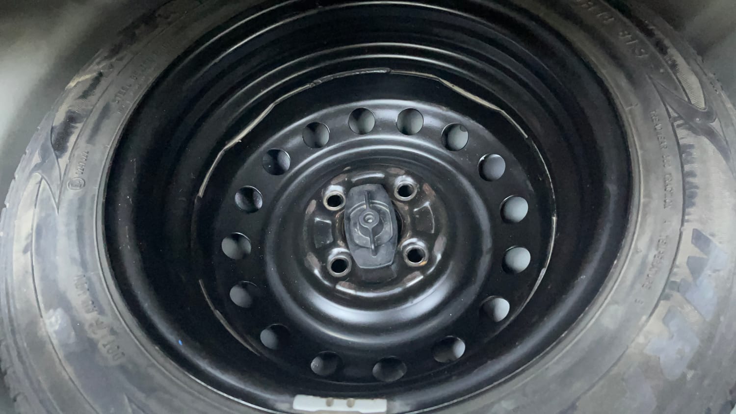 Used 2017 Maruti Suzuki Celerio ZXi Petrol Manual tyres SPARE TYRE VIEW