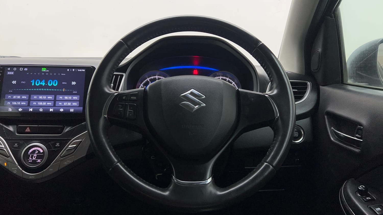 Used 2019 Maruti Suzuki Baleno Alpha Petrol Manual interior STEERING VIEW
