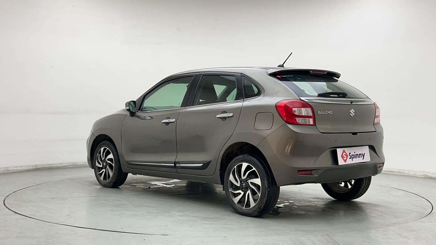 Used 2019 Maruti Suzuki Baleno Alpha Petrol Manual exterior LEFT REAR CORNER VIEW