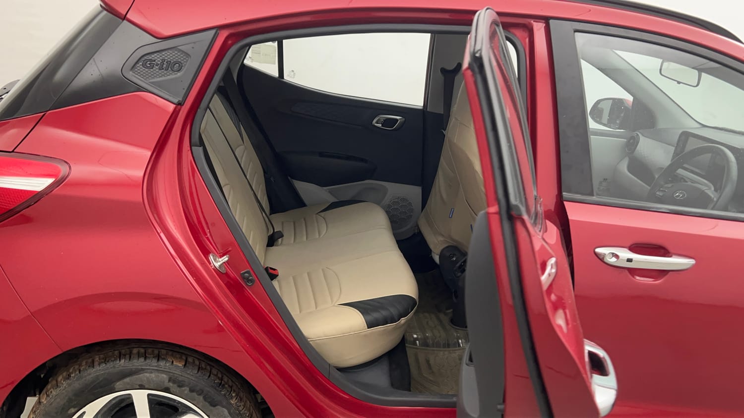 Used 2022 Hyundai Grand i10 Nios Asta 1.2 Kappa VTVT Petrol Manual interior RIGHT SIDE REAR DOOR CABIN VIEW