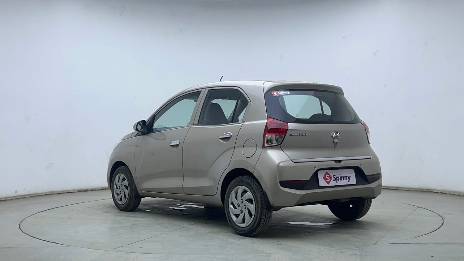 Used 2020 Hyundai Santro Sportz AMT Petrol Automatic exterior LEFT REAR CORNER VIEW