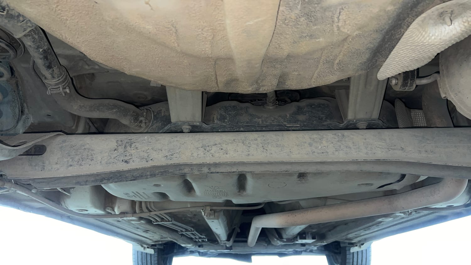 Used 2021 Kia Sonet HTX 1.5 Diesel Manual extra REAR UNDERBODY VIEW (TAKEN FROM REAR)