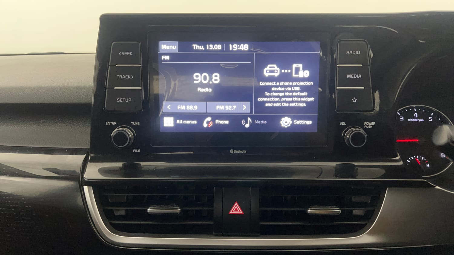 Used 2020 Kia Seltos HTK Plus 1.5 Petrol Manual top_features Integrated (in-dash) music system