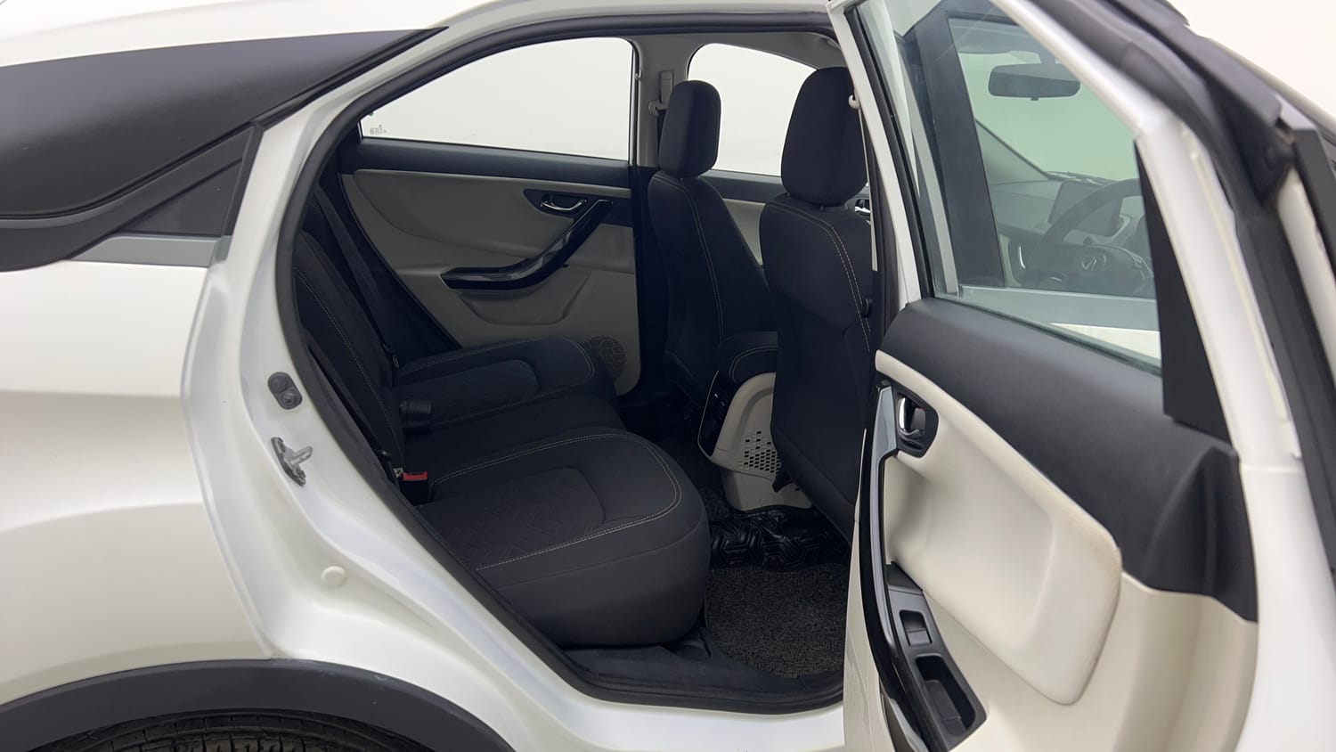 Used 2022 Tata Nexon XZ Plus Petrol Manual interior RIGHT SIDE REAR DOOR CABIN VIEW
